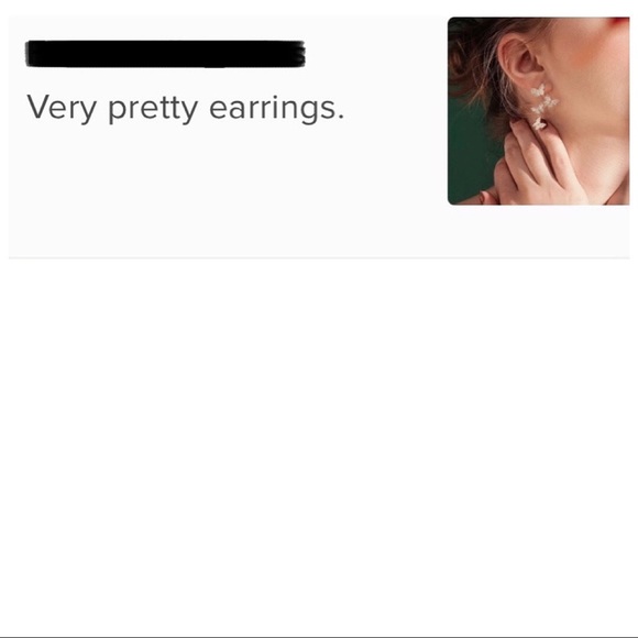 🌵4/$30 New Crystal Butterfly Earrings - Picture 3 of 3